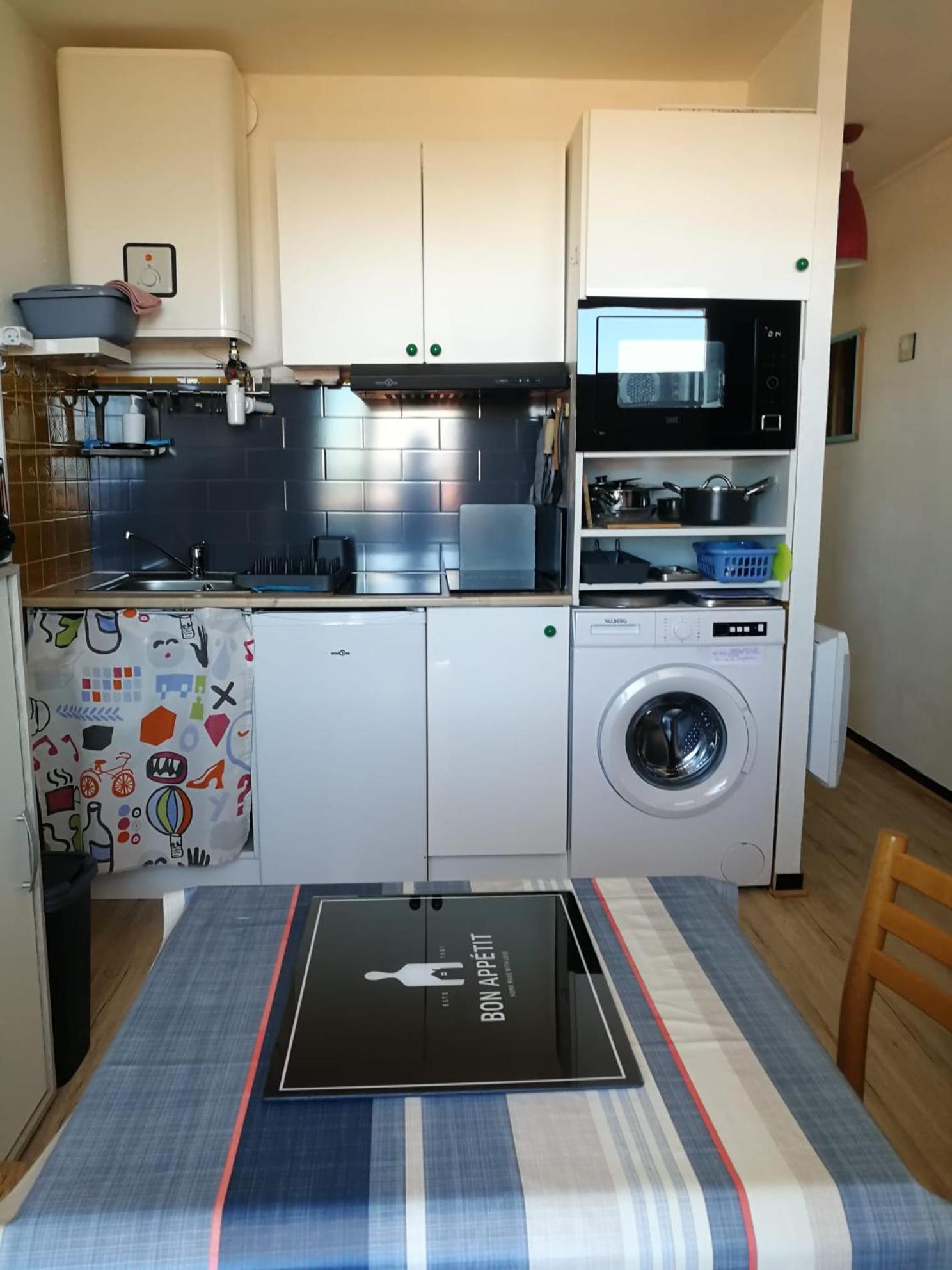 Agreable Studio 50M De La Plage 卡内 外观 照片